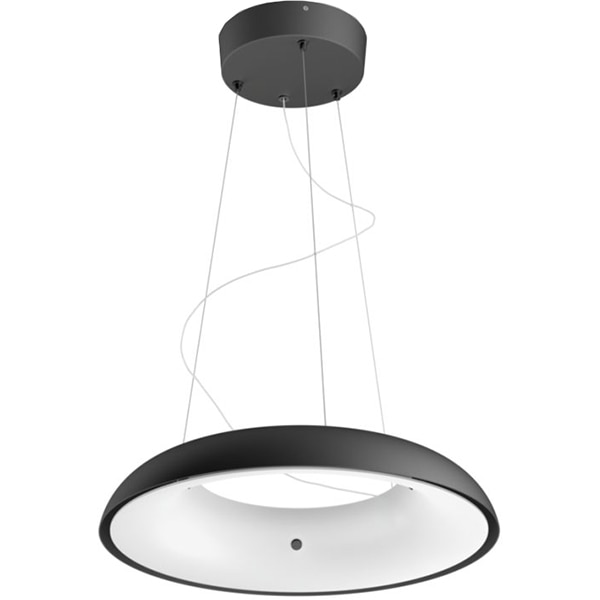 Lustra smart PHILIPS Hue Amaze 8718696175163, 33.5W, LED, intrerupator cu variator, negru
