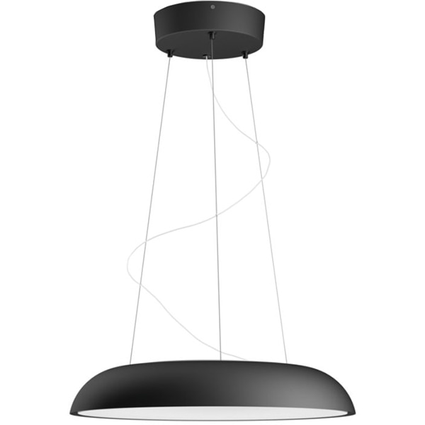 Lustra smart PHILIPS Hue Amaze 8718696175163, 33.5W, LED, intrerupator cu variator, negru