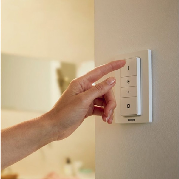 Spot LED smart PHILIPS Hue 8718696175347, 5W, 350lm, IP20, lumina variabila, alb