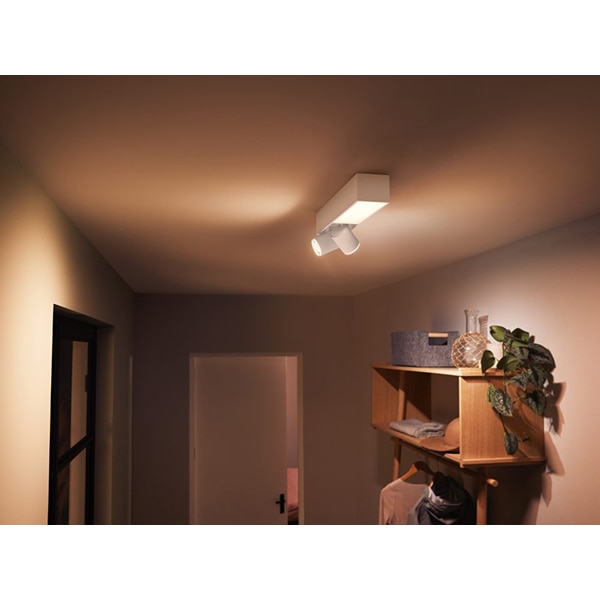 Plafoniera LED Smart PHILIPS Hue 8718696176009, 22.4W, 1540lm, Wi-Fi, RGB, alb