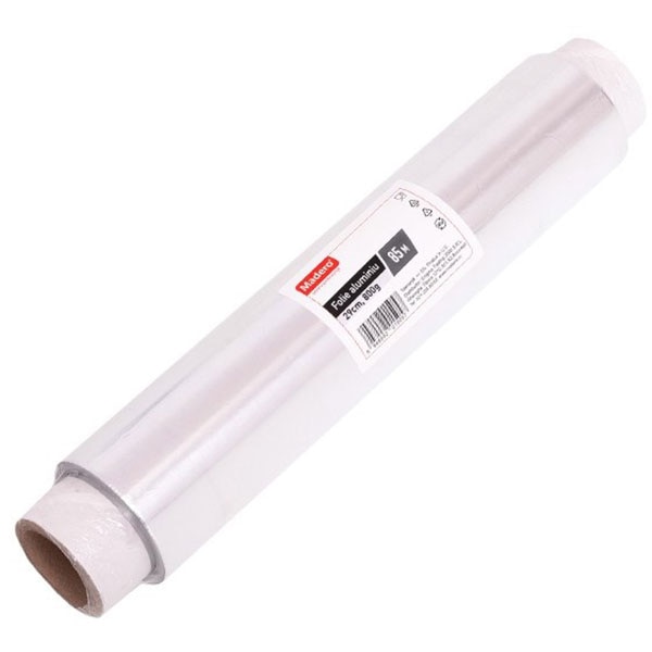 Folie alimentara aluminiu MADERO 15057, 29 cm x 85 m
