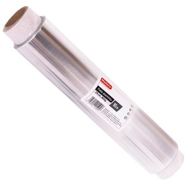 Folie alimentara aluminiu MADERO 15057, 29 cm x 85 m