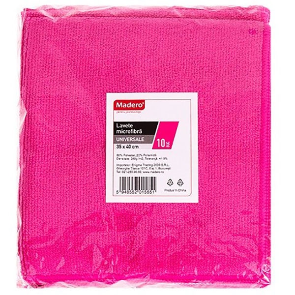 Laveta microfibra MADERO 015651, 10 bucati