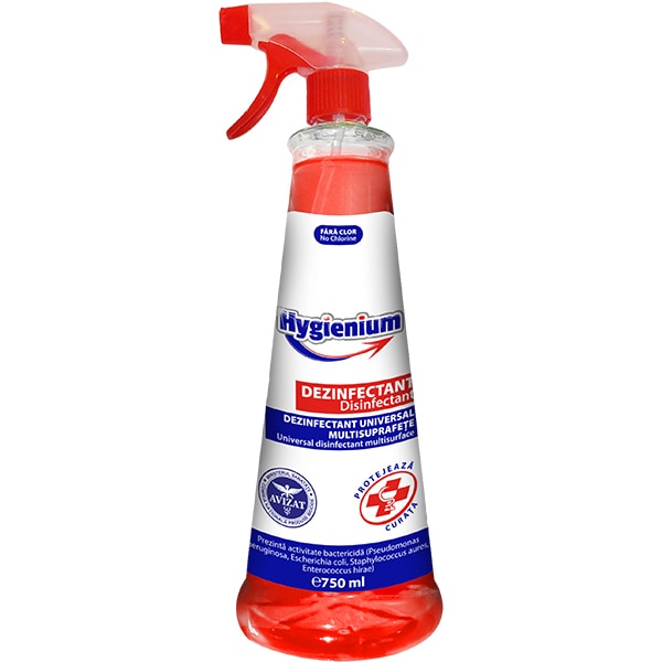 Solutie dezinfectanta universala multisuprafete HYGIENIUM, 750ml