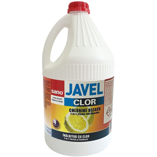 Inalbitor cu clor SANO Javel Lemon, 4l