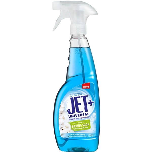 Detergent universal cu bicarbonat SANO Jet, 750ml