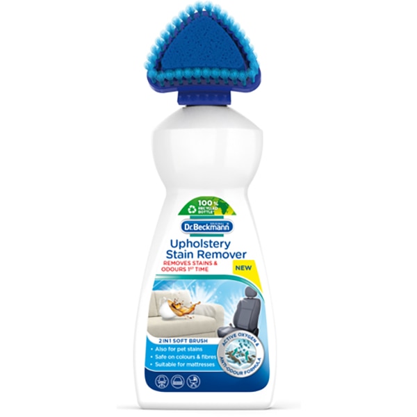 Detergent cu perie impotriva petelor si mirosurilor pentru tapiterii DR. BECKMANN, 400 ml