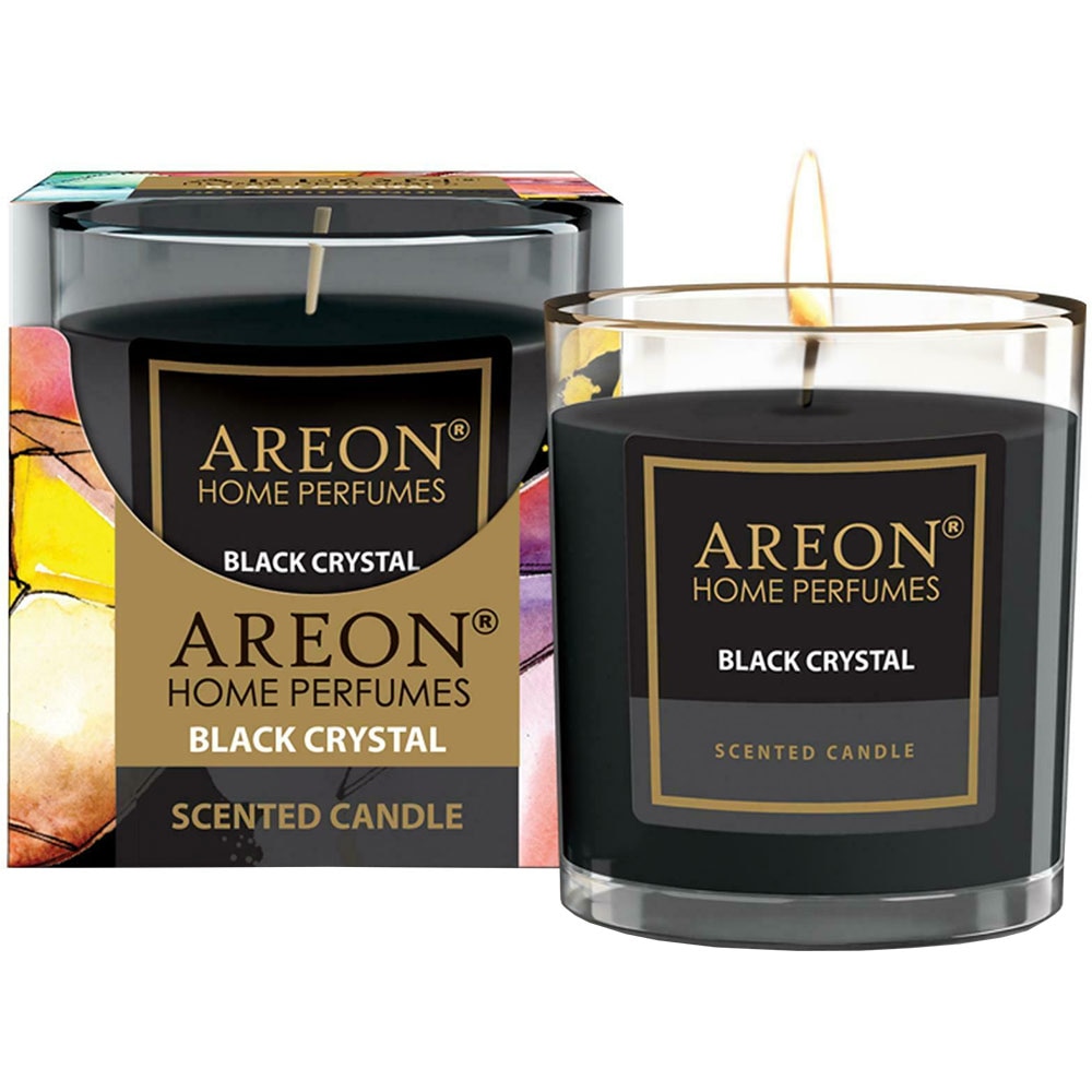 Lumanare parfumata AREON Home Perfumes Black Crystal, 120 g