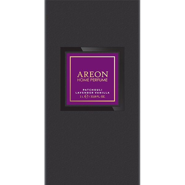 Odorizant cu betisoare AREON Home Perfume Patchouli Lavender Vanilla, 1000ml