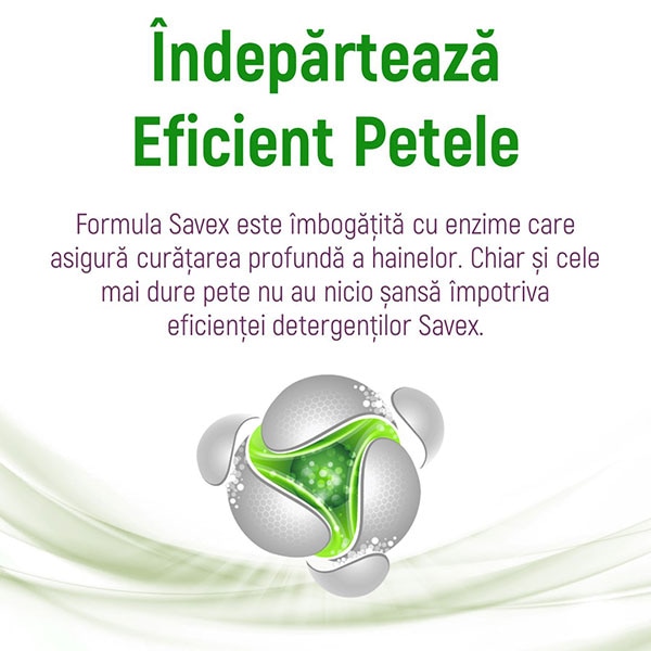 Detergent lichid SAVEX 2in1 Fresh, 4.4 l, 80 spalari