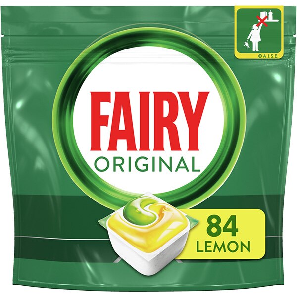 Detergent pentru masina de spalat vase FAIRY All in One, 84 capsule