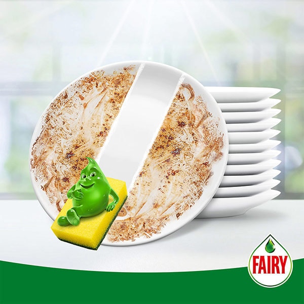 Detergent de vase FAIRY Extra+ Citrice, 900 ml