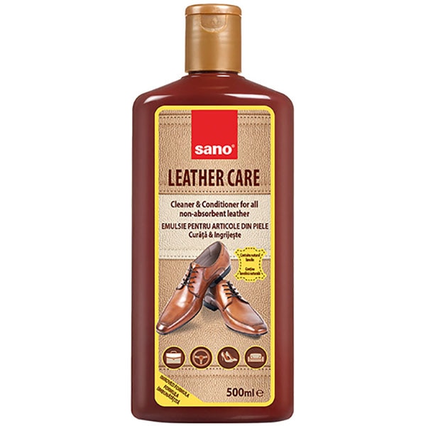 Emulsie curatat articole din piele SANO, 500ml