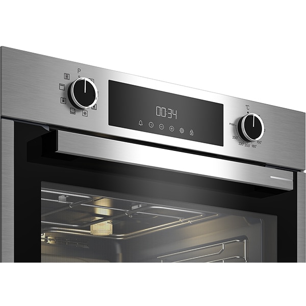 Cuptor incorporabil GRUNDIG GEBM11300XC, Electric, Autocuratare catalitica, 72 l, Clasa A+, inox