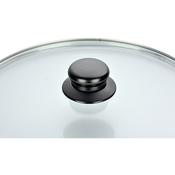 Capac MYRIA MY4162, 24cm, sticla, transparent