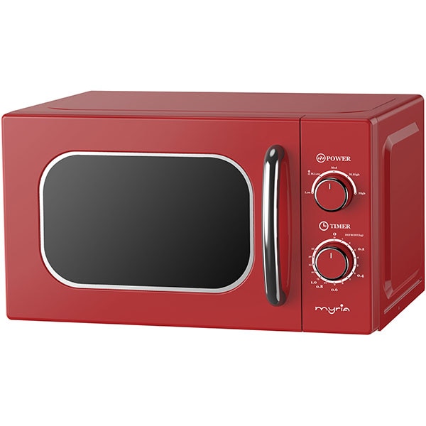 Cuptor microunde MYRIA MY4464RD, 20l, 700W, rosu