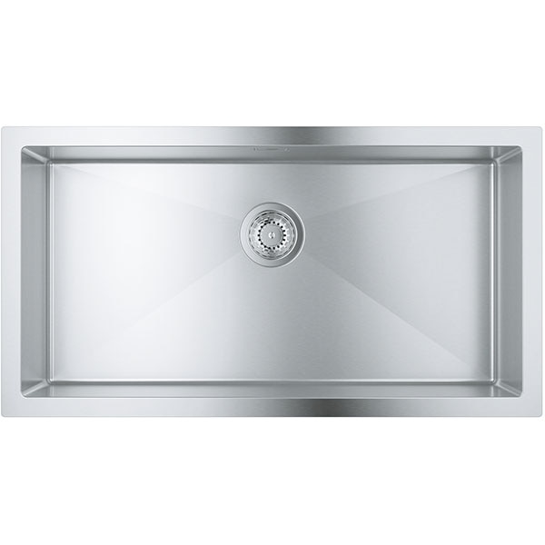 Chiuveta bucatarie GROHE 31580SD1, 1 cuva, inox, argintiu
