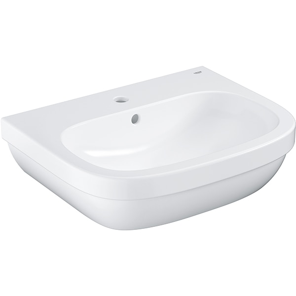 Chiuveta baie GROHE Euro Ceramic 39335000, montare pe perete, 59.5 x 48.2 cm, alb