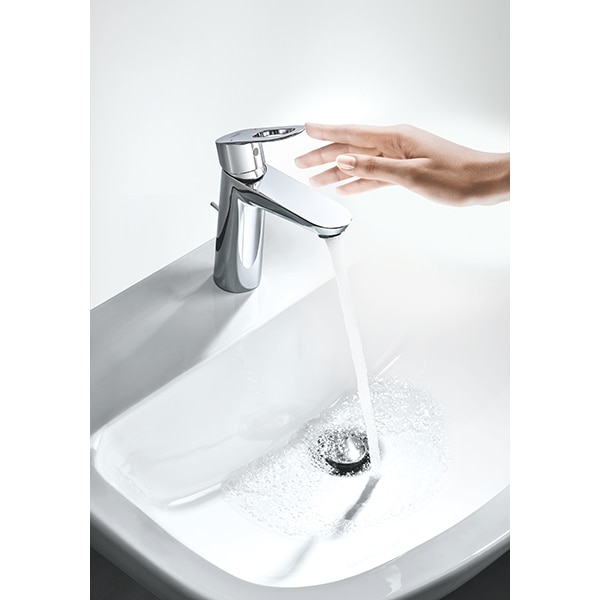 Chiuveta baie GROHE Bau Ceramic 39421000, montare pe perete, 60.9 x 44.2 cm, alb