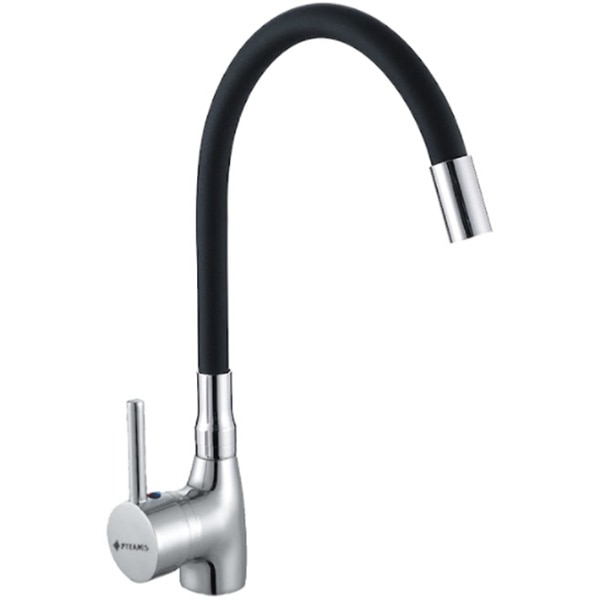 Pachet chiuveta PYRAMIS Altexia Flex, 1 cuva, picurator reversibil, compozit granit + baterie 202100272, negru