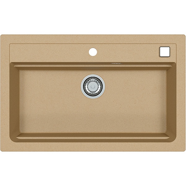 Chiuveta bucatarie ALVEUS Atrox 40 G55, 1 cuva, compozit granit, bej