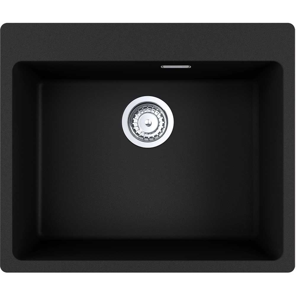 Chiuveta bucatarie FRANKE Fragranite MRG 610-54, 1 cuva, compozit granit, negru
