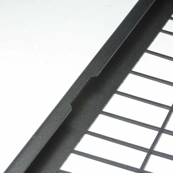 Decoratiune perete Chevelle, 45 x 70 cm, metal, negru