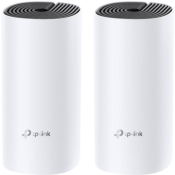 Sistem Wireless Mesh TP-LINK Deco M4 AC1200, Dual Band 300 + 867 Mbps, 2 buc, alb
