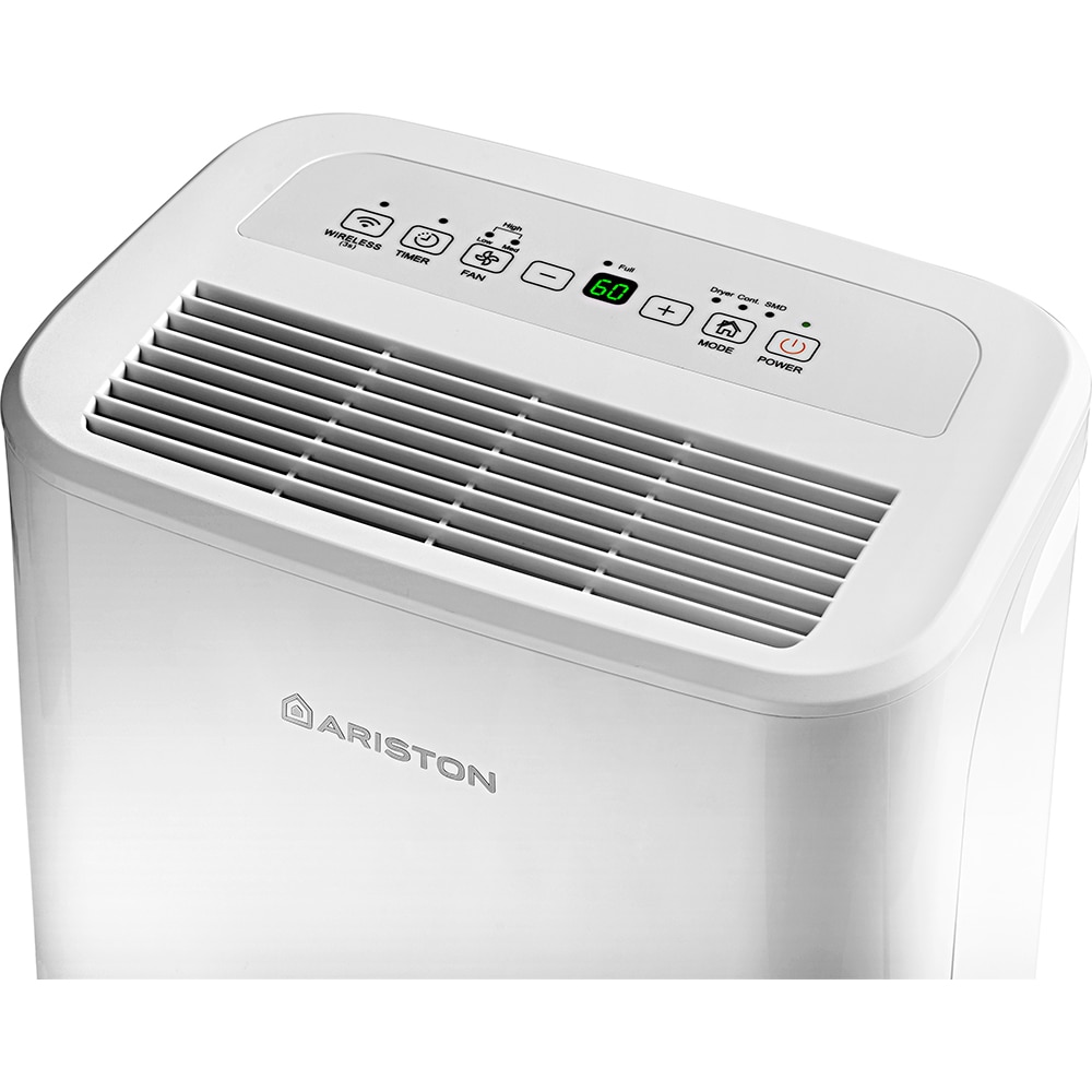 Dezumidificator aer ARISTON DEOS 16s NET, 16l/zi, 430W, Wi-Fi, alb