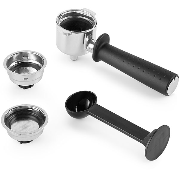 Espressor manual DELONGHI Stilosa EC230.BK, 1l, 1100W, 15 bar, functia ECO, negru