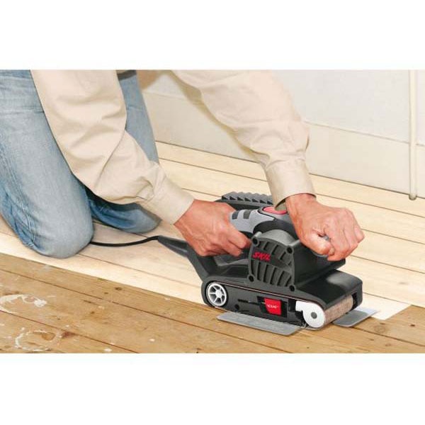 Masina de slefuit cu banda SKIL 1215AA, 650W, 301m/min, banda 75x533mm, banda P80