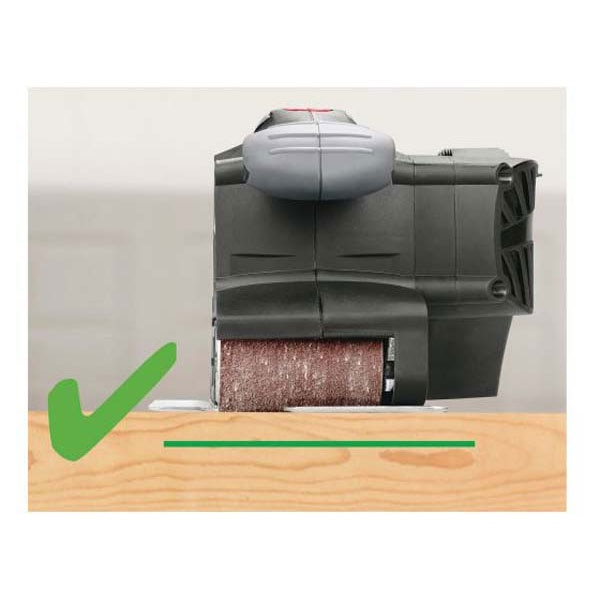 Masina de slefuit cu banda SKIL 1215AA, 650W, 301m/min, banda 75x533mm, banda P80