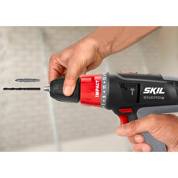 Masina de gaurit si insurubat (bormasina) SKIL 6225 AA, 1600RPM, mandrina 10mm, percutie