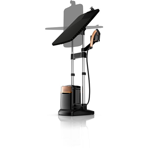 Aparat de calcat cu abur de inalta presiune TEFAL Ixeo Power All-in-One QT2020, 2170W, 200g/min, 1.1l, Mcrosteam 400 Ionx, negru-maro