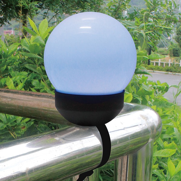 Lampa solara FLINK FK-SFERA-BAL-086, 1.5 lumeni, IP44, alb