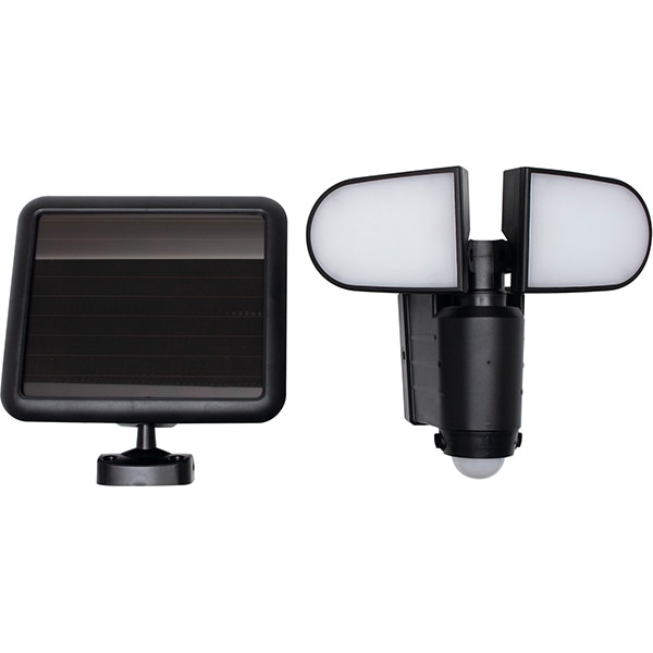 Proietor LED cu panou solar HOME FLP 5 SOLAR, 1W, 500 lumeni, negru