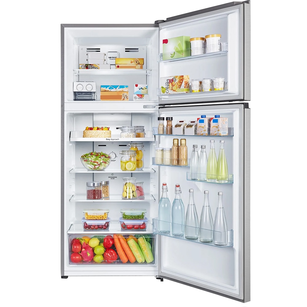 Frigider cu doua usi HISENSE RT488N4DC2, NoFrost Plus, 381 l, H 172 cm, clasa E, argintiu