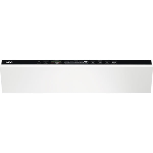 Masina de spalat vase incorporabila AEG FSE73727P, 15 seturi, 7 programe, 60 cm, Clasa D, panou comanda negru