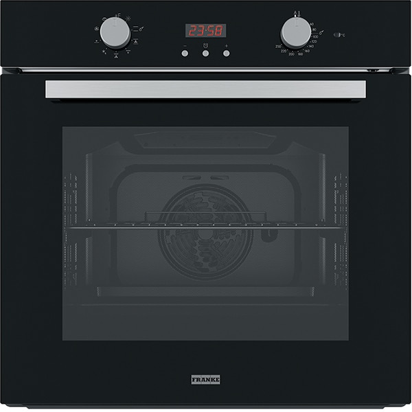 Cuptor incorporabil FRANKE Smart FSL 86 H BK, Electric, Autocuratare Abur, 71 l, Clasa A, negru