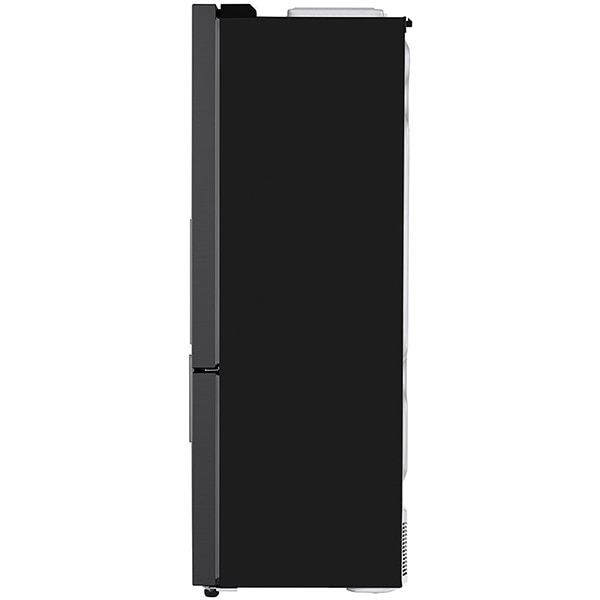 Combina frigorifica LG GBB569MCAMB, No Frost, 462 l, H 185 cm, Clasa E, SmartThinQ, negru