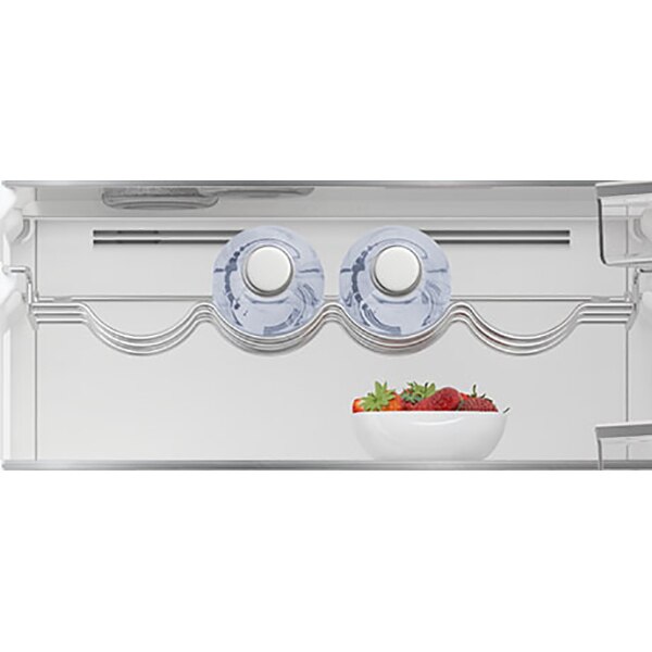 Combina frigorifica GRUNDIG GKNE 262E40 FXN, Cool Plus, 362 l, H 203, Clasa E, inox