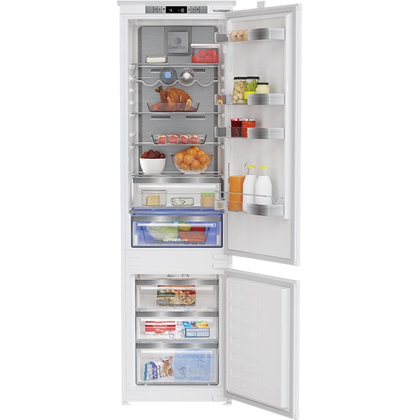Combina frigorifica incorporabila GRUNDIG GKNI 25942 FN, Cool Plus, 284 l, H 193.5 cm, Clasa E