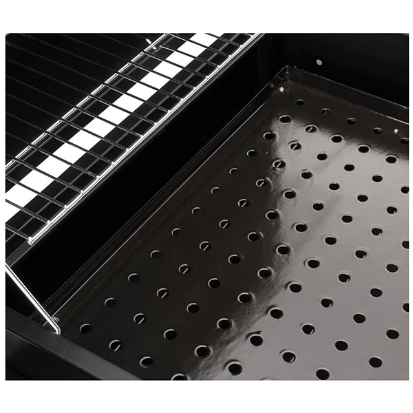 Gratar carbune LANDMANN Dorado 31401, 56 x 42 cm, 2 suprafete, 2 role, negru