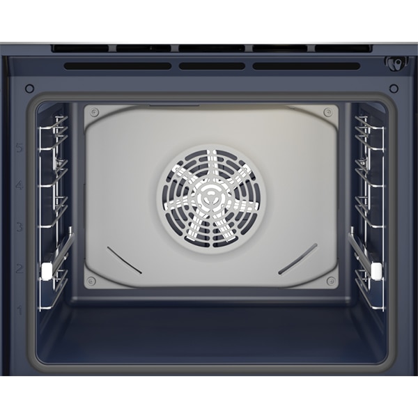 Cuptor incorporabil GRUNDIG GEBM19300BC, Electric, Autocuratare catalitica, 72 l, Clasa A+, HotAero Pro, negru-inox