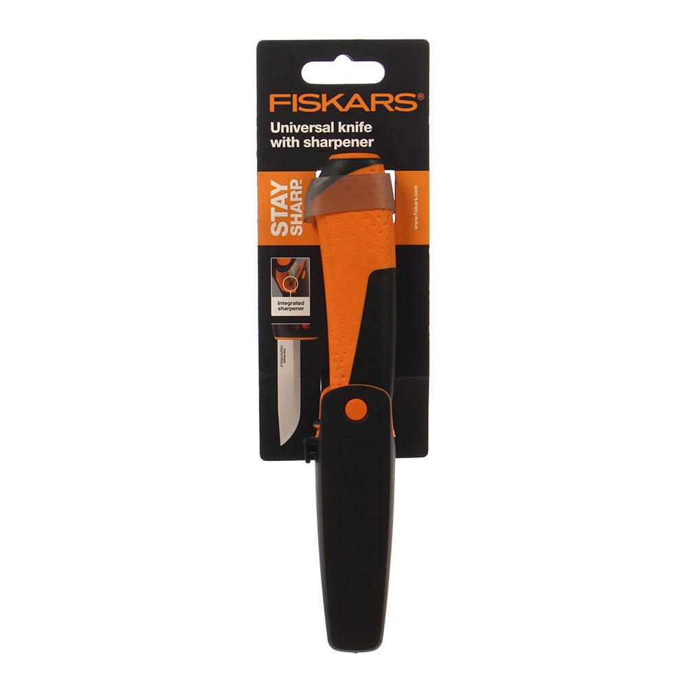 Cutit universal cu ascutitor FISKARS 156017, 21.5cm