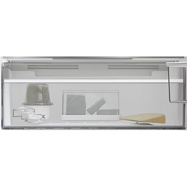 Combina frigorifica GRUNDIG GKNE 262E40 FXN, Cool Plus, 362 l, H 203, Clasa E, inox