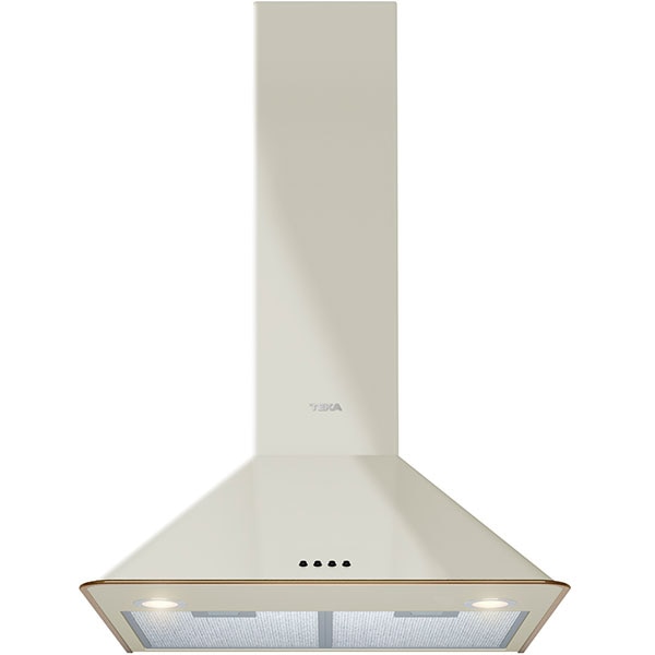 Hota decorativa TEKA DOS 60.1 VN, 1 motor, 603 m3/h, L 60 cm, alb