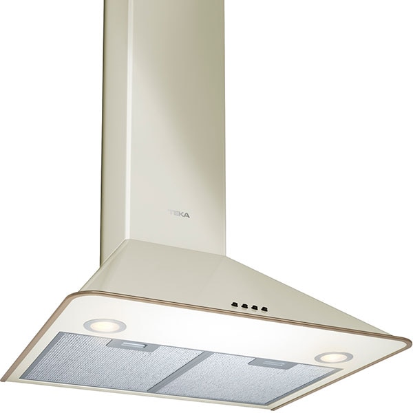 Hota decorativa TEKA DOS 60.1 VN, 1 motor, 603 m3/h, L 60 cm, alb