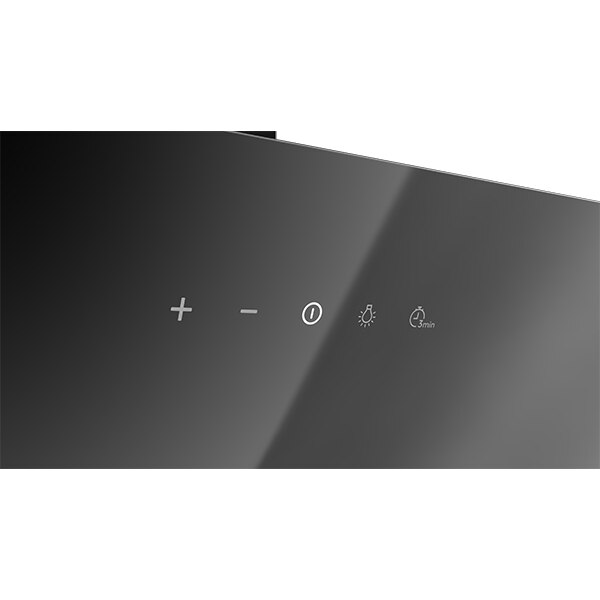 Hota decorativa TEKA DVN 64030 BK, 1 motor, 460 m3/h, L 60 cm, negru