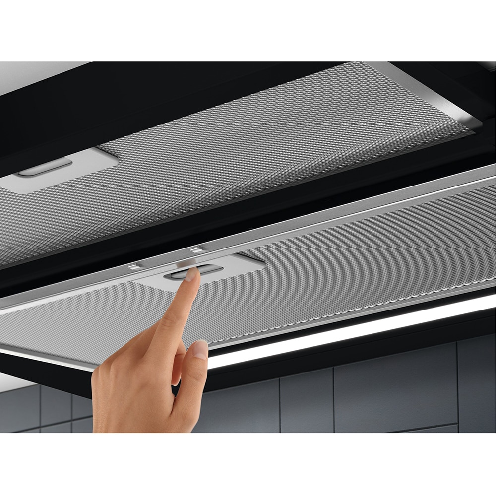 Hota incorporabila telescopica ELECTROLUX LFP616K, 1 motor, 600 m3/h, L 60 cm, negru